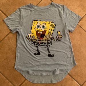 Girls SpongeBob Square Pants T-shirt-Medium